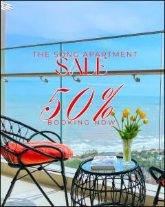 Γενική θέα στη θάλασσα ή θέα στη θάλασσα από  αυτό το διαμέρισμα