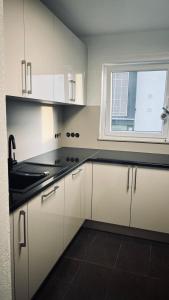 Køkken eller tekøkken på Ferienwohnung Klenk