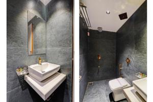 Phòng tắm tại Hotel Isra Comfort Inn