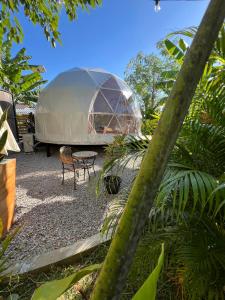 Κήπος έξω από το Domea Thakhek - Urban Glamping