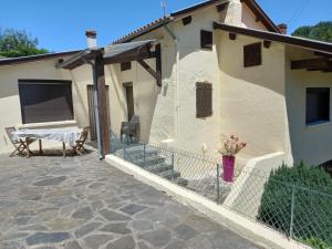 Το κτήριο όπου στεγάζεται  η παραθεριστική κατοικία