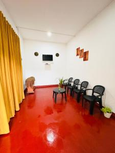 O zonă de relaxare la Dreamy Homestay