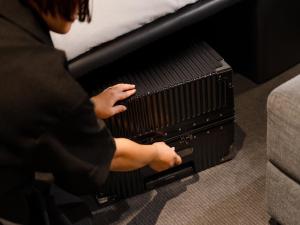 a person with their hands on acomputerituresituressenalsenal at Hotel Resol Akihabara in Tokyo