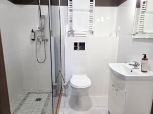 Et badeværelse på Apartamenty w Centrum