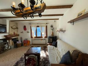 Χώρος καθιστικού στο Casa Vacanze Ginger