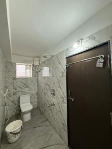 Koupelna v ubytování S ROOMs