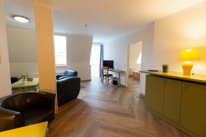 Posezení v ubytování Hotel DH VEC + 12 fotografií