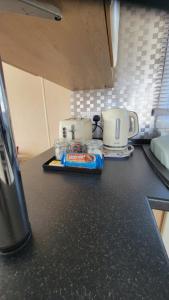 Køkken eller tekøkken på Ollie's Towyn