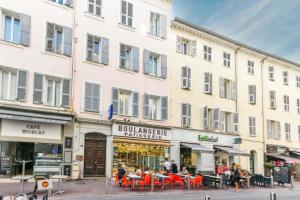 Bygningen som lejligheden ligger i