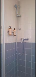 Ένα μπάνιο στο Relaxing paradise T3 air conditioning and balcony