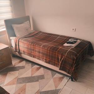 Postel nebo postele na pokoji v ubytování Ankara Esenboğa Airport Luxury Apart Concept