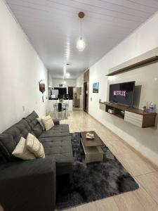 Posezení v ubytování Cantinho Girassol na Serra da Canastra