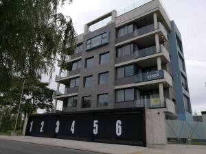 Bygningen som lejligheden ligger i