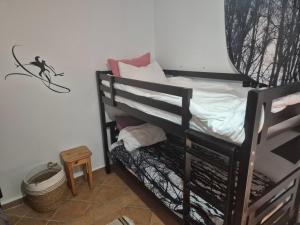 Ein Bett oder Betten in einem Zimmer der Unterkunft Le Riad Bed & Breakfast