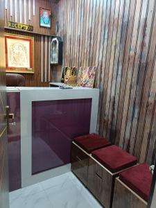 Khu vực ghế ngồi tại Kashi Dream Guest House