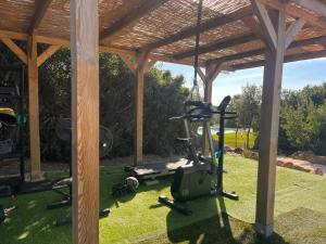 Γυμναστήριο ή/και όργανα γυμναστικής στο Villa Dama luxury