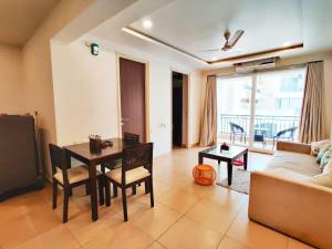 Et opholdsområde på Salt & Sand Homestays