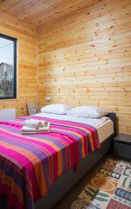 Ένα ή περισσότερα κρεβάτια σε δωμάτιο στο Meronts