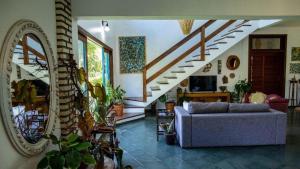 Χώρος καθιστικού στο Corumbau Verão