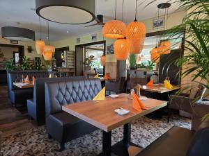 Posezení v ubytování Ferienwohnungen Landhaus Haake