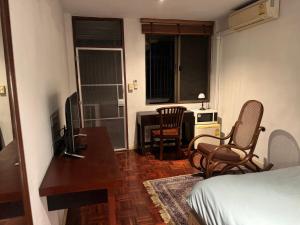 Телевизор и/или развлекательный центр в Cafe ice resident