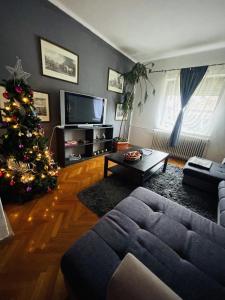 Posezení v ubytování LakePark Garden Villa with swimming pool & park + 71 fotografií