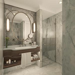 Koupelna v ubytování Les Temps Istanbul Karakoy, Curio Collection By Hilton