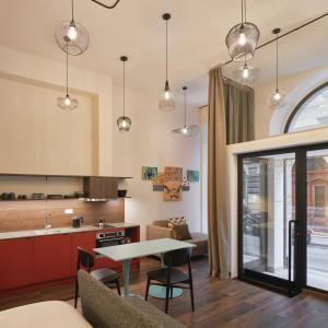 Η κουζίνα ή μικρή κουζίνα στο URBANAUTS STUDIOS Minelli