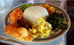 Φαγητό σε αυτός ο ξενώνας ή κάπου εκεί κοντά