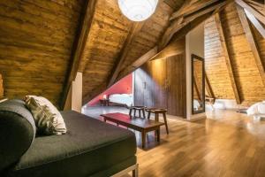 Χώρος καθιστικού στο Hotel Nau Iori