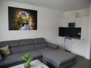 Η κουζίνα ή μικρή κουζίνα στο Herrnsheim Appartements