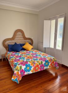 Кровать или кровати в номере Casa Pura