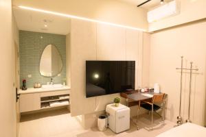 TV/trung tâm giải trí tại Mr Petter