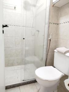 Et badeværelse på Flat beira mar de Tambaú