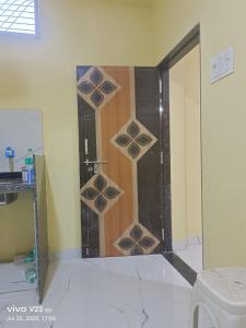 Koupelna v ubytování Rudra Guest House