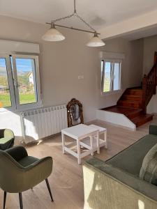 Гостиная зона в Casa Pura