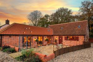 Bygningen som feriehuset ligger i