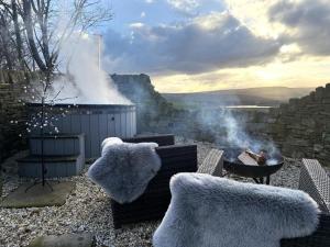 Naturlandskabet i nærheden af feriehuset