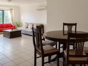 Χώρος καθιστικού στο Departamento acogedor Hotel-Condominio Buganvillas