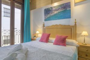 Postel nebo postele na pokoji v ubytování Corralitos Suite