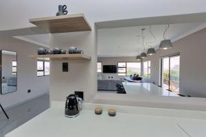 Køkken eller tekøkken på 4 sleeper luxury apartment with hot tub