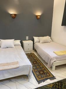 Postel nebo postele na pokoji v ubytování Peace & Freedom Guesthouse - West Bank