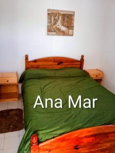 Postel nebo postele na pokoji v ubytování Ana Mar - Cerca de Playa Grande - NO grupo de jovenes