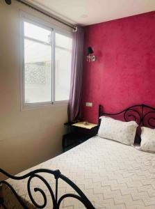 Postel nebo postele na pokoji v ubytování Appartement agadir centre