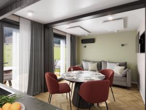 Posezení v ubytování Austria Parks - Camping Arlberg GmbH