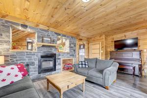 Khu vực ghế ngồi tại Chalet La Source Rouge