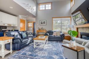 Et opholdsområde på Barefoot Beach House