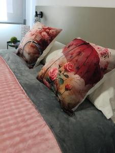 Ένα ή περισσότερα κρεβάτια σε δωμάτιο στο Aveiro Ria View