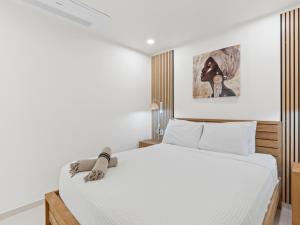 Ένα ή περισσότερα κρεβάτια σε δωμάτιο στο The Hills Residence at Simpson Bay +38 φωτογραφίες