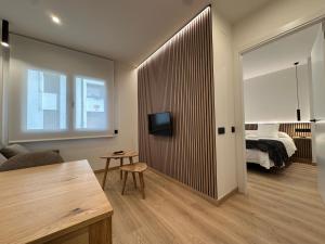 Μια τηλεόραση ή/και κέντρο ψυχαγωγίας στο El tossalet Hotel - Apartament